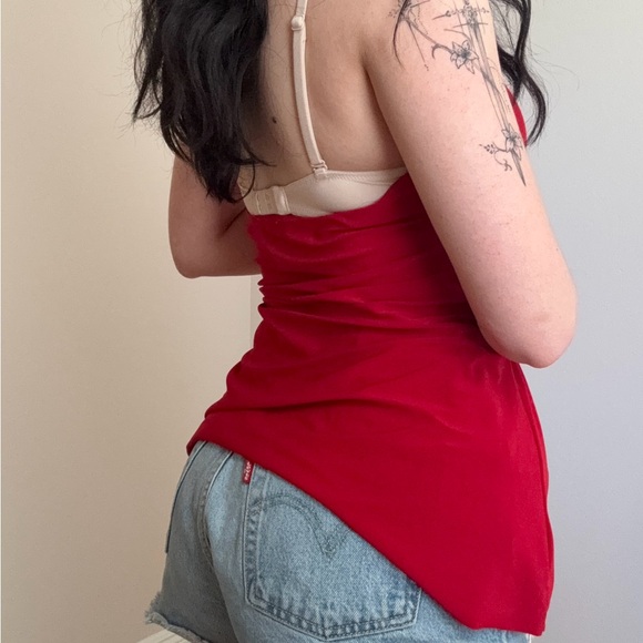 Body Central Red Top - Picture 2 of 5